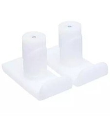 Carex Walker Glides – Universal Skis 1 Pair (Pack of 1), White