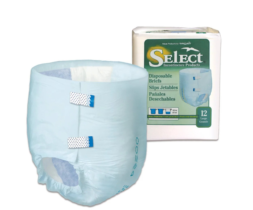 Tranquility® Essential Large Breathable Briefs 12 CT 2634 DISCONTINUED