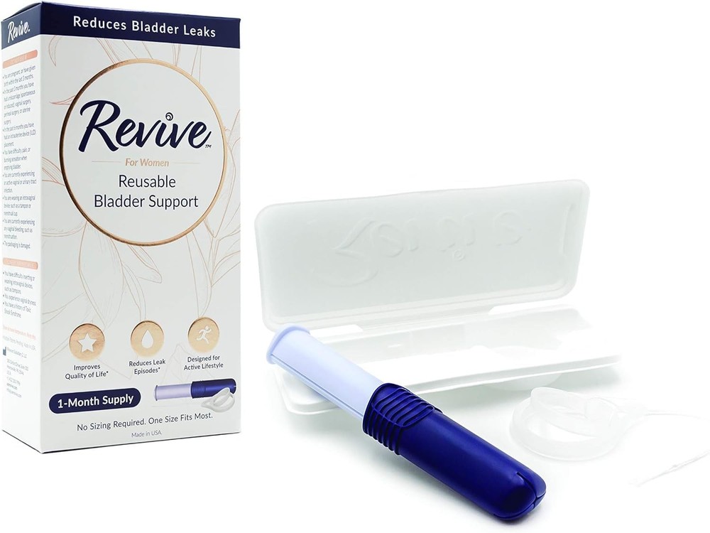 Bladder Support Pessary for Women for Stress Incontinence & Leak, 1 Month Supply