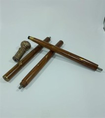 Handcrafted Walking Stick Cane for Men/Women/Old People w/Victorian Brass Handle