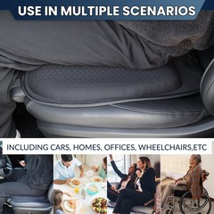 Gel Orthopedic Seat Cushion Universal Comfort Pad for Car Office Chair