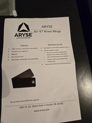 New ARYSE AY-97 Universal Knee Wrap L2397