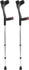 Pepe – Forearm Crutches for Kids (X2 Units),black/blue, Adjustable, Pediatric Gi