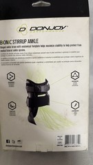 Donjoy Performance Bionic Stirrup Ankle Brace Support (Black/Small/Left)