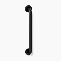 KOHLER Kumin 18 inch Grab Bar Matte Black 24549-BL Decorative Bathroom Grab Bar