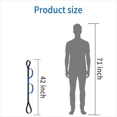 2 Inch Leg Lifter Strap Hand Grip Adult Senior Elderly Long Legs Mobility Aids