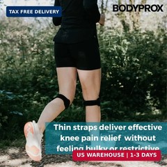 Patella Tendon Knee Strap 2 Pack,Knee Pain Relief Support Brace | Hiking, Soccer