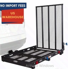 Silver Spring Steel Scooter Wheelchair Carrier 500 lb Folding Hitch Ramp