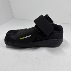 BraceAbility Closed Toe Medical Walking Shoe Fracture Boot Post Op Foot Brace S