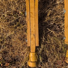 Wooden Crutches Adjustable Height -47″ to 59″ Adult Vintage
