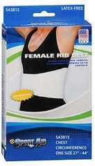 Sport Aid Rib Belt Female One Size White (27-44 inches)