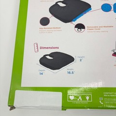 Nova Happy Tush Seat Cushion with Coccyx Cutout Gel Cell Car Office Chair Travel