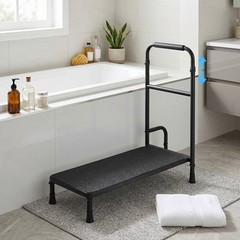 Bed Step Stool With 5 Leg And Adjustable Handle For Elderly 30.31*11.81 in