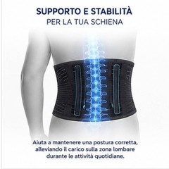 Kefrell Orthopedic Lumbar Support Posture Back Belt Made in Italy
