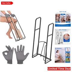 Compression Stocking Helper – Innovative Sock Aid for Sizes Beyond 14 Inches