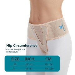 HEERTEEAJ Pelvic Support Belt Uterus Women’s Brace Large, Yellow