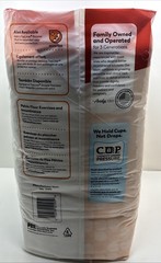 Hi-Rise Bariatric Disposable Briefs 4-5 X-Large with AIR-Plus Fully Breathable