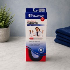 Powerstep ProTech Pro 3/4 Length Orthotic Insoles Anti-Microbial Arch 10-10.5