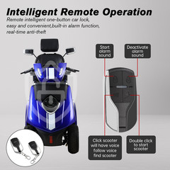 1000W 4-Wheel All Terrain Heavy Duty Seniors Mobility Scooter 40 miles 500lbs