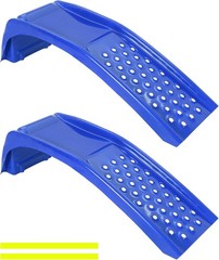 8 Inch Lift Solid Steel Car Ramps 8000 LBS Auto Truck Ramps for Car Repair 2PCS