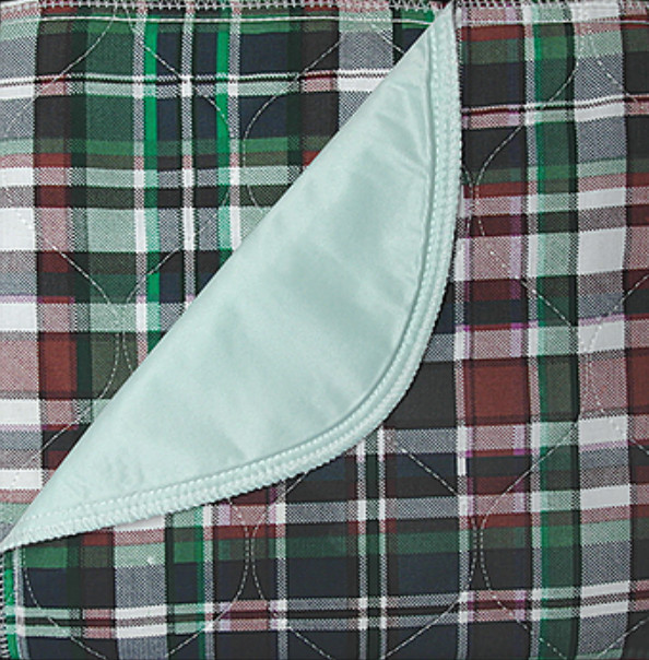 Underpad Plaidbex 18 X 24 Inch Reusable Polyester / Rayon Heavy Absorbency EA/1