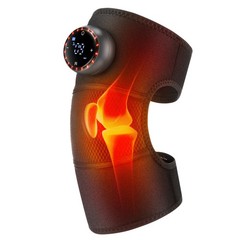 Electric Heated Shoulder Massager 5 Levels Adjust Knee Heated Brace Pain Relief