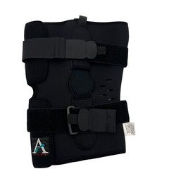 ALPS Cool fit Knee Brace Hinge Wrap Around L Medial Lateral support Neoprene
