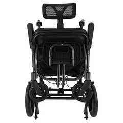 Adult Reclining Wheelchair Adjustable Transport Wheelchair for Seniors 90°-175°