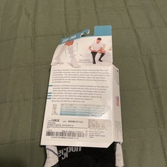 Therafirm Core-Spun Gradient Compression Socks Knee High Medium 20-30mmhg Slate
