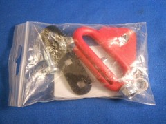 Thomashilfen Hercules Small Special Needs Car Seat Upper Belt Guide Kit Red