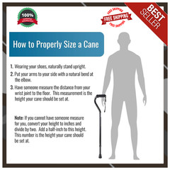 Walking Cane and Walking Stick for Adult Men & Women Lightweight and Adjustable