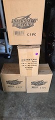 12v55ah Interstate SLA Batteries – 4 total sold as one. SLA1165