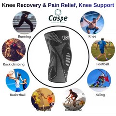 Compression Knee Brace Support Patella Meniscus Sport Joint Pain Arthritis Wrap