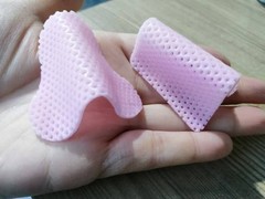 Thermoplastic Nasal Splint Sheet 30*30cm With/Without Sticker Pink 3pcs