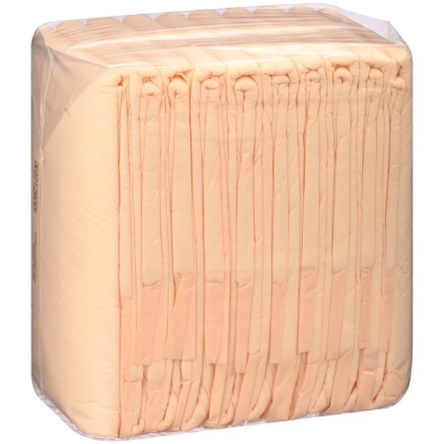 Attends Care Night Preserver Underpad 30×36 In Peach Disposable Heavy Absorb 100