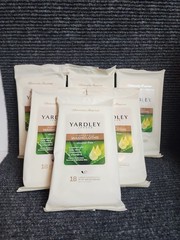 Washcloths Disposable Yardley – Enriched with Aloe Vera 6 Packs Of Wipes