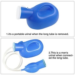 200ml Unisex Portable Urinal Travel Camping Car Toilet Pee Bottle Emergency Tool