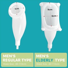 Wearable Urinary Drainage Bag for Men,Reusable Urine Colle,Urinary Drainage Bag