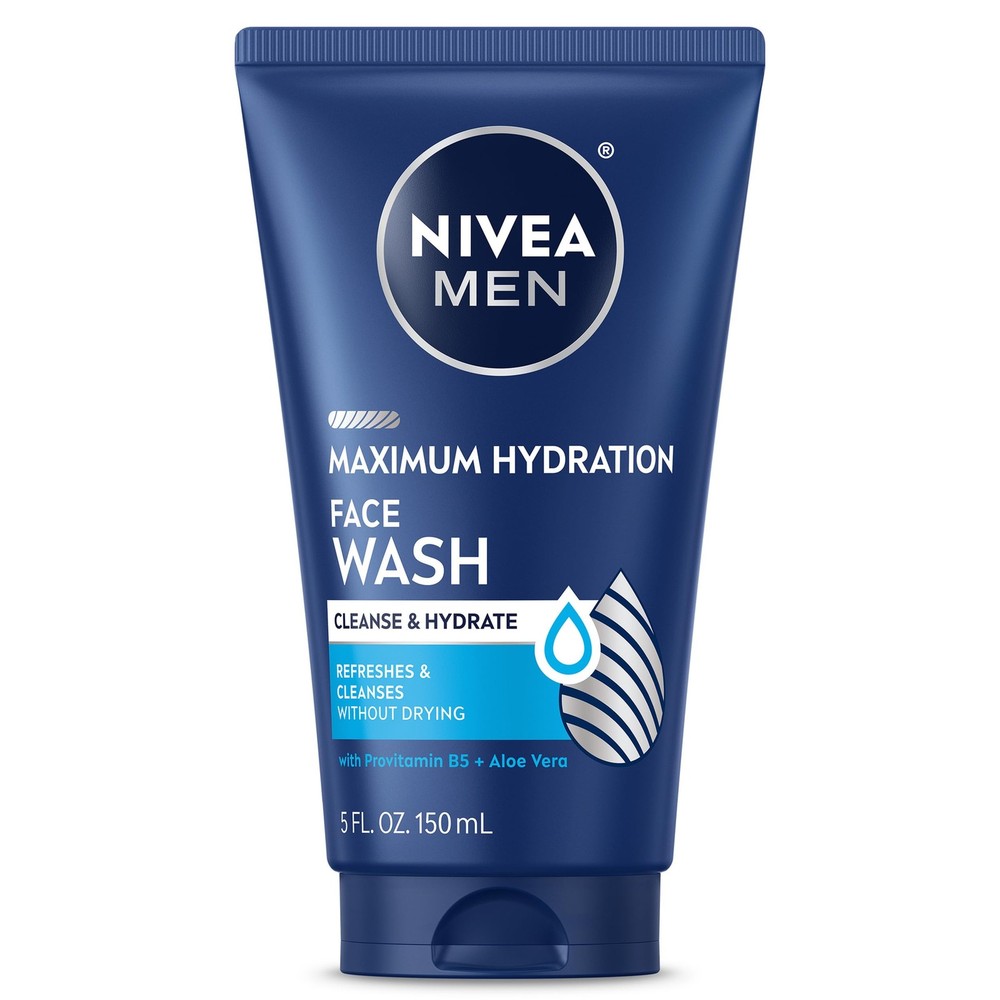 Nivea Men Maximum Hydration Face Wash Face Wash Provitamin B5 And Aloe Vera