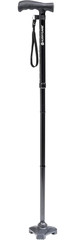 Foldable Walking Cane with Ergonomic T Handle, Adjustable Height 30.5 to 37.5