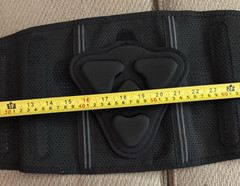 BraceUP Adjustable Stabilizing Lumbar Lower Back Brace Support Belt – Black