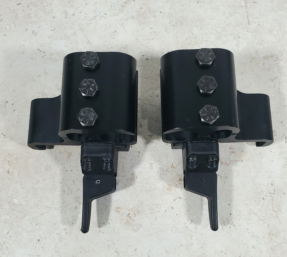 (Pair) Quickie SR45 Tilt in Space Manual Wheelchair Armrest Mount Brackets