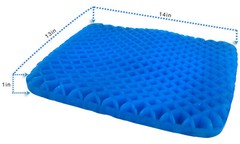 Egg Honeycomb Cooling Gel Support Seat Office Cushion Non-Slip Breathable Cover