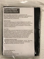 Comfortland Suspension Sleeve Wrap for Knee Size Universal CK-007 New Black
