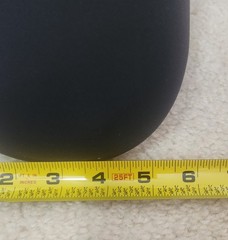 Quickie Iris Tilt in Space Stealth Headrest 15 Inch w/ Multi-Axis Hardware VGC