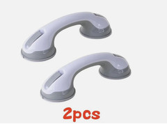 2 Pack Shower Grab Bar 12″ Shower Suction Bar Handle Bathroom Safety Grip Handle