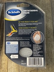Dr. Scholl’s Metatarsal Pads + Moon Health Felt Pads Foot Pain Relief Lot