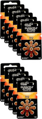 Duracell Hearing Aid Batteries Size 312 – Fast Shipping- Fresh Exp-2029