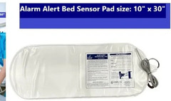 Alarm Alert Bed Sensor Pad 10″ x 30″ 1 Year Reliable Fall Prevention Sensor Tech