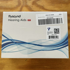 Flysound H8 OTC BTE Hearing Aids Bluetooth Rechargeable Waterproof Beige